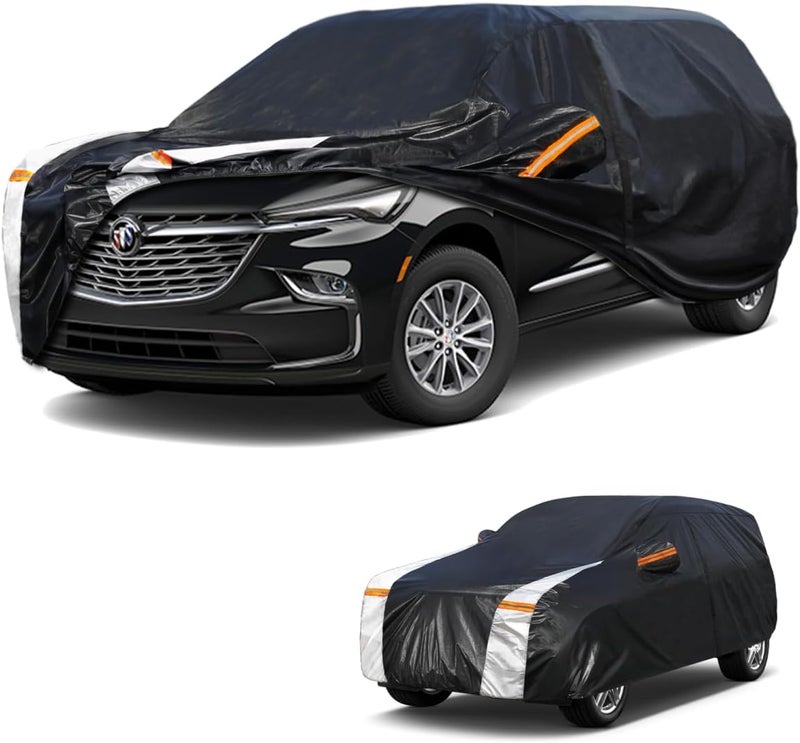 Cotryvox Large SUV Car Cover for Buick Enclave 2007-2025 100% Waterproof All Weather, Heavy Duty Outdoor Full Exterior Covers Rain Sun Wind UV Protection. - Image 1